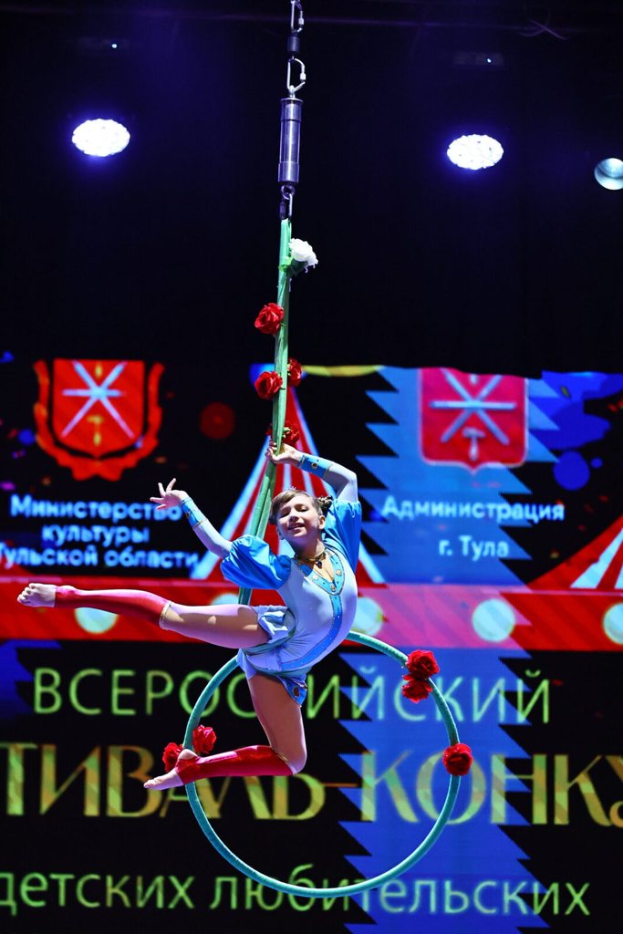 Оригинальные снаряды в воздушной гимнастике — Тула